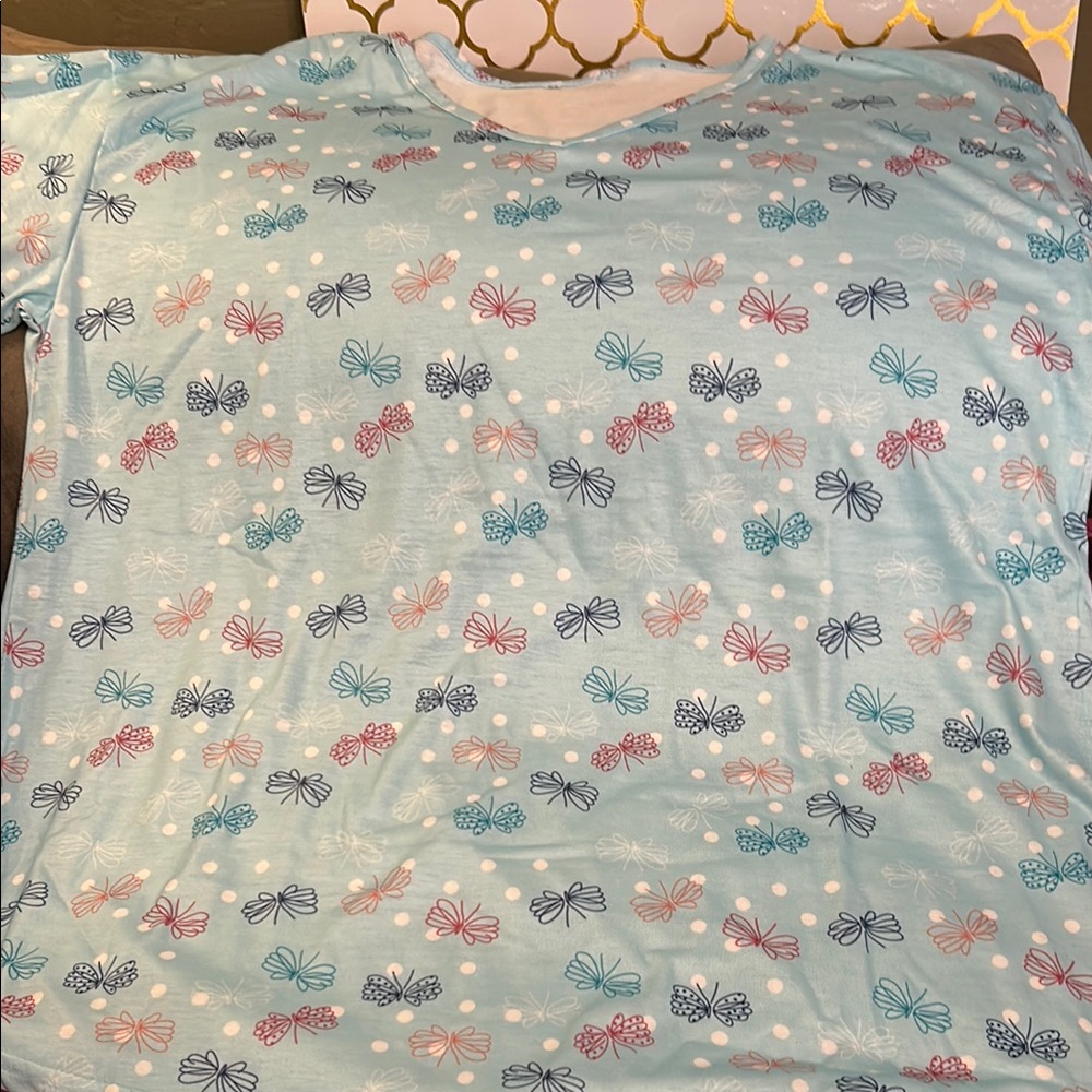 Butterfly Print Women's Pajama set